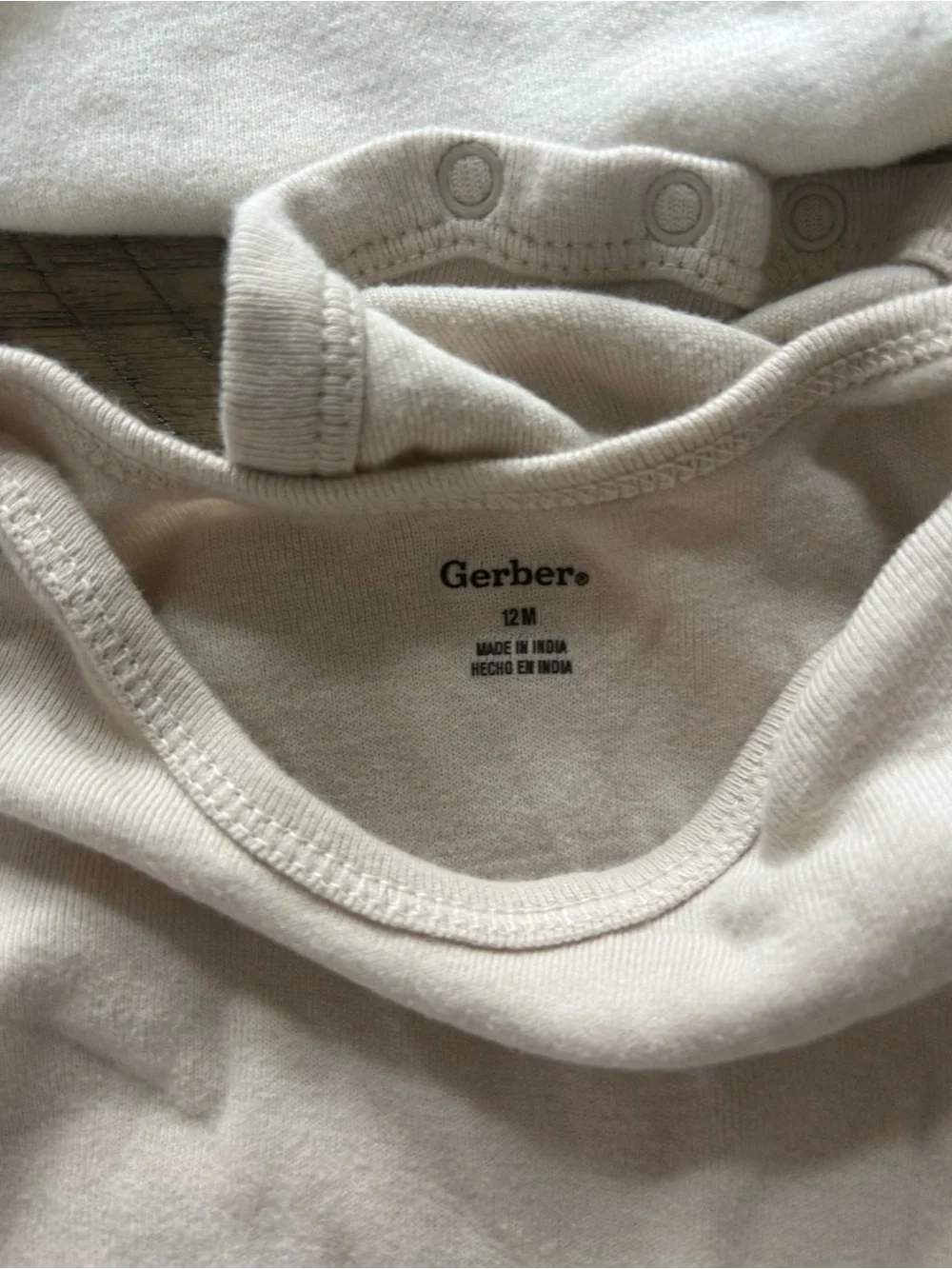 12M Bundle of 4 bodysuits